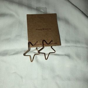 Brandy Melville star hoops